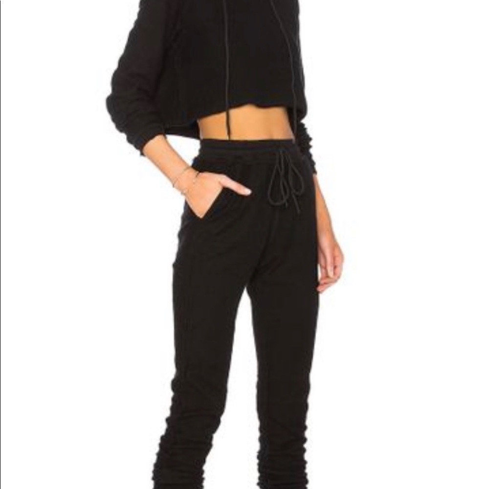 Black sweatsuit